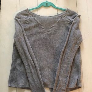 American Eagle 🦅 gray sweater size small